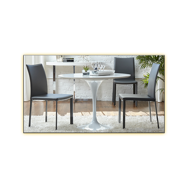 Astrid Cafe Table and Hasini Cafe Chairs
