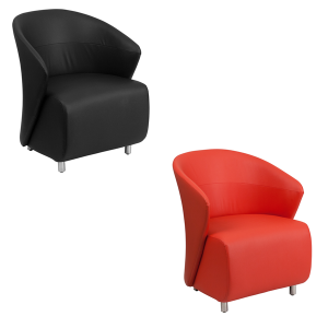 Barrel Lounge Chairs - V-Decor Trade Show Furniture Rentals in Las Vegas